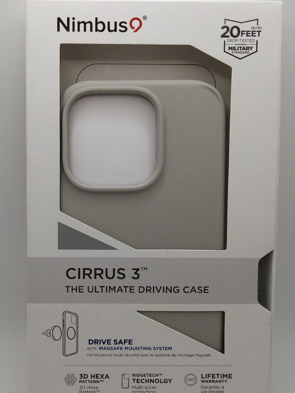 Nimbus9 Cirrus 3 – iPhone 16 Pro – MagSafe – Gray – NEW